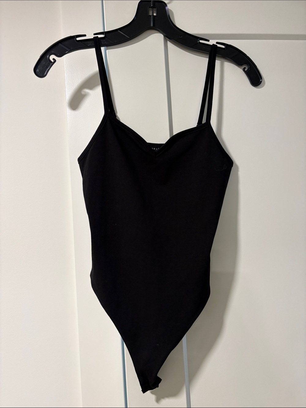 ASOS Black Double-Strap Bodysuit
